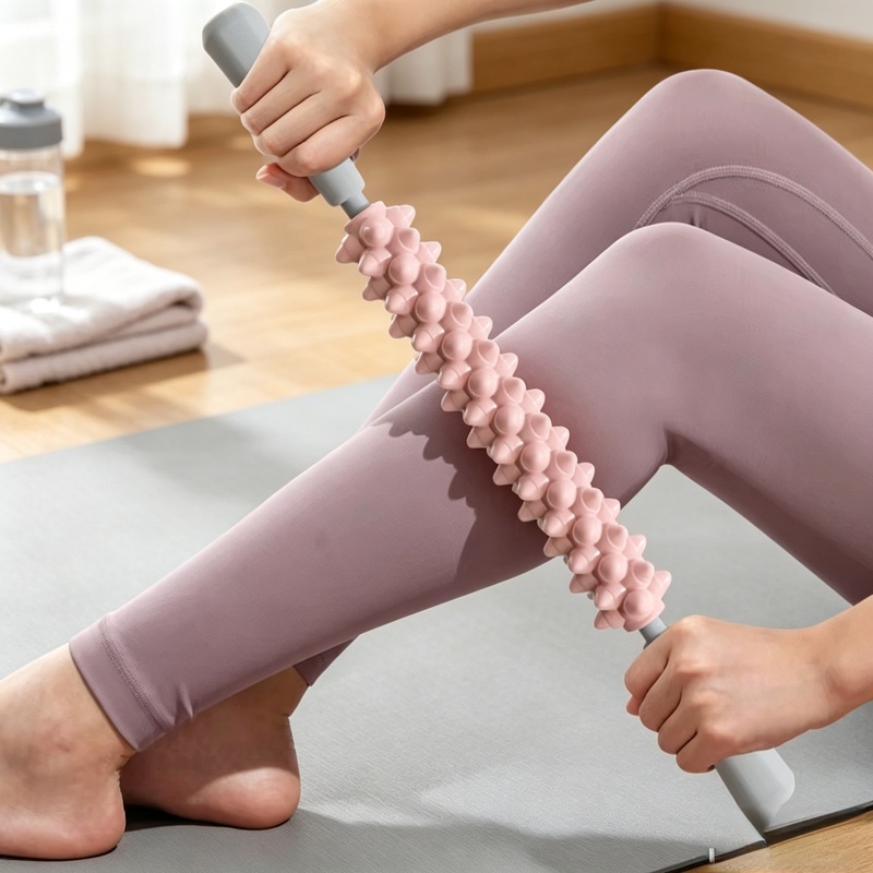 Yoga Deep Tissue Massage Rolle - Alignment Stick Set review and price