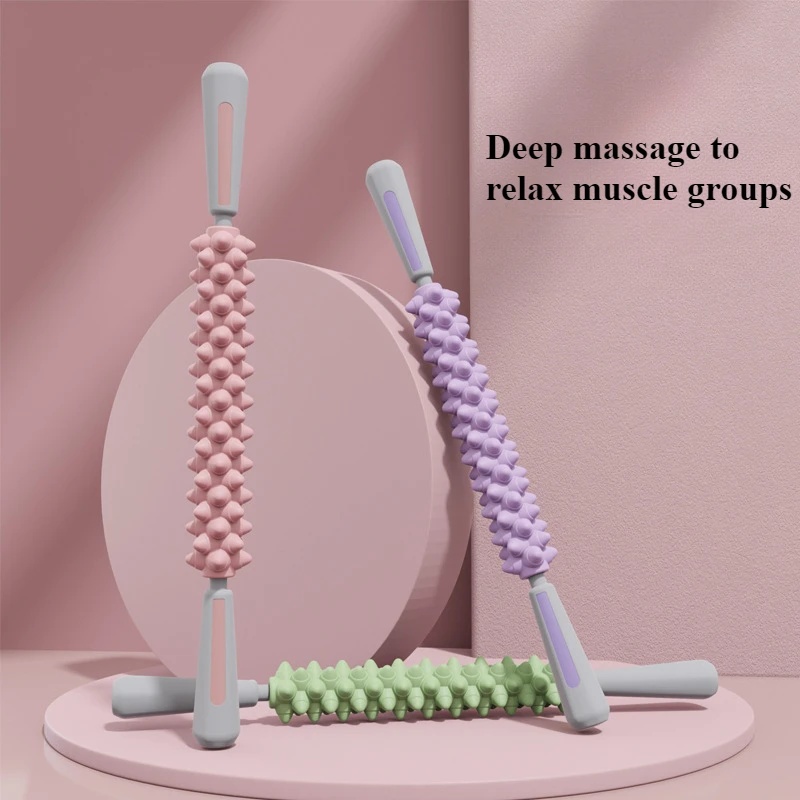 Yoga Deep Tissue Massage Rolle - Alignment Stick Set review and price