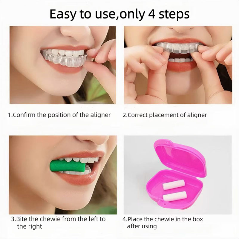 5pairs/set Tooth Chew Aligners - Alignment Stick Set review and price